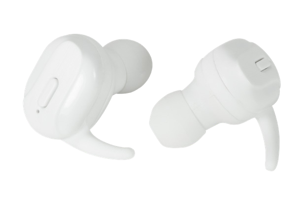 LogiLink BT0044W headphones/headset Wireless In-ear Calls/Music Bluetooth White