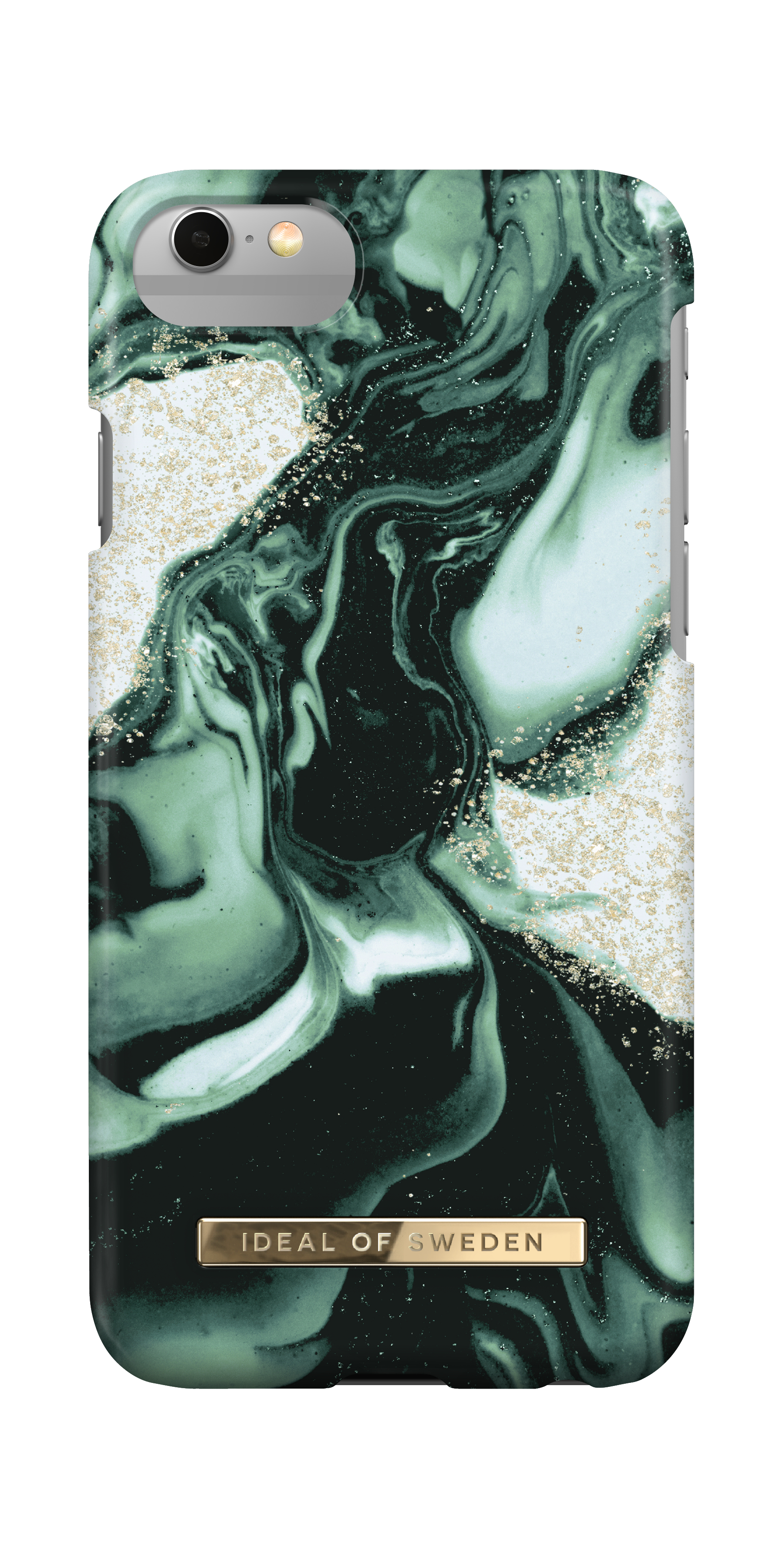 iDeal of Sweden Printed Case iPhone 8/7/6/6S/SE Golden Olive Marb – image 5