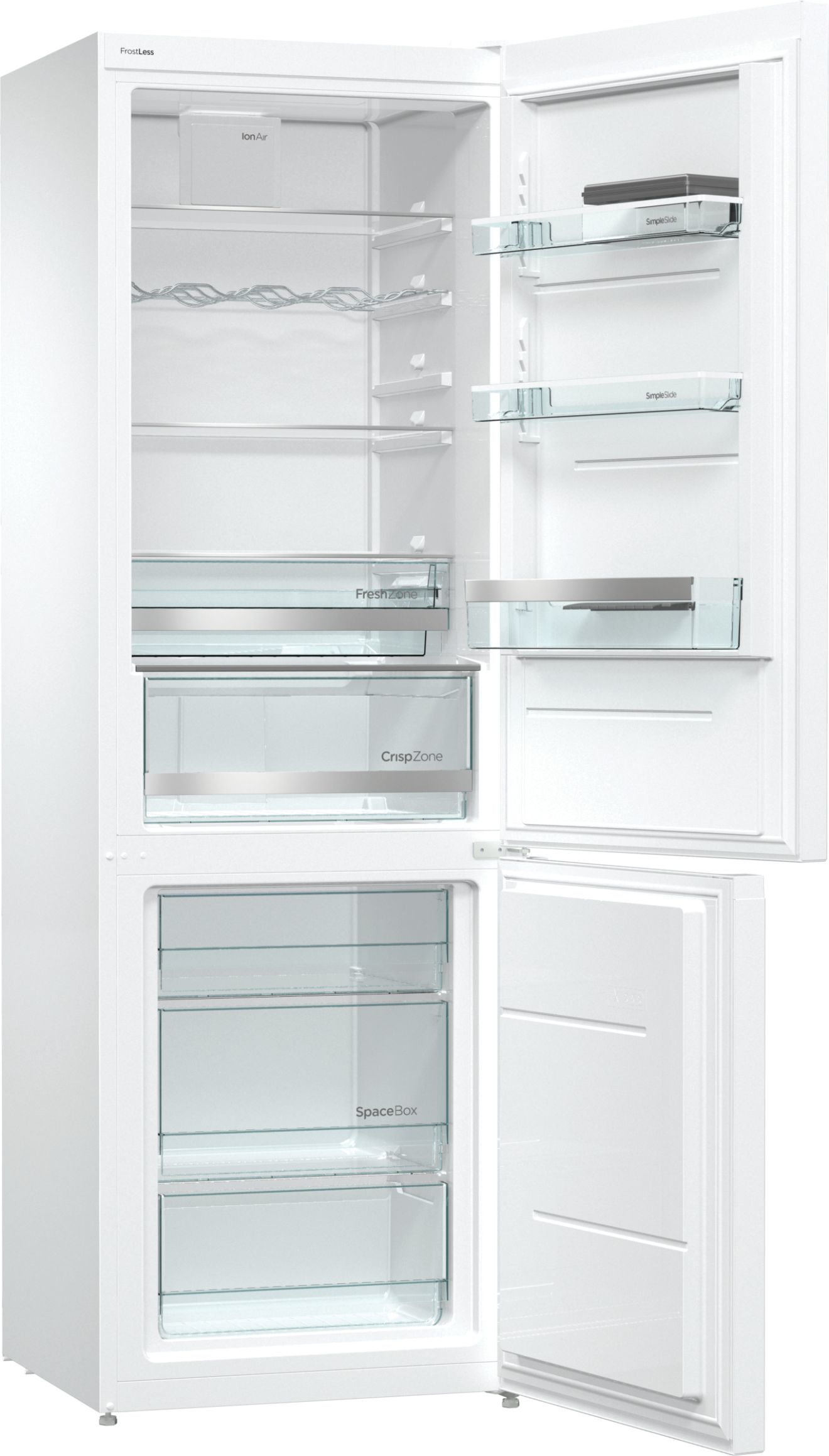 Gorenje RK6192LW4 fridge-freezer Freestanding – image 2