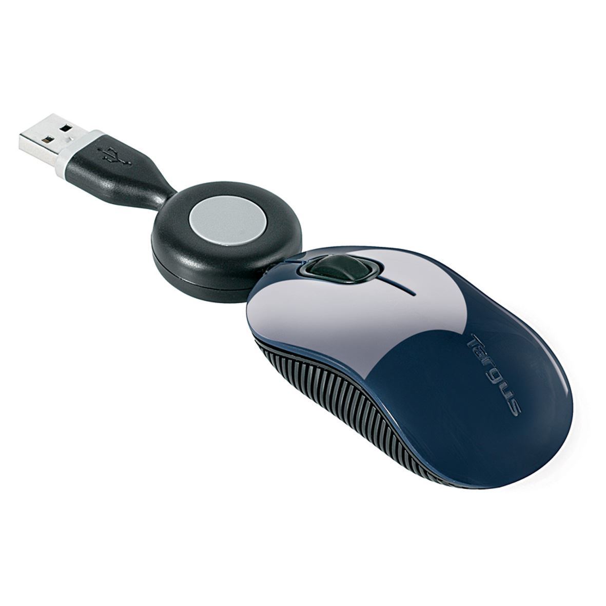 Targus AMU7502EU mouse Ambidextrous USB Type-A Blue Trace