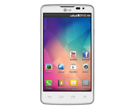 LG L60 10.9 cm (4.3") Dual SIM Android 4.4 3G Micro-USB B 0.5 GB 4 GB 1700 mAh White – image 1