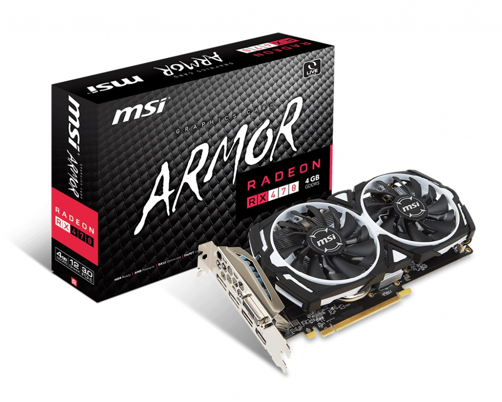 MSI Radeon RX 470 ARMOR 4G – image 5
