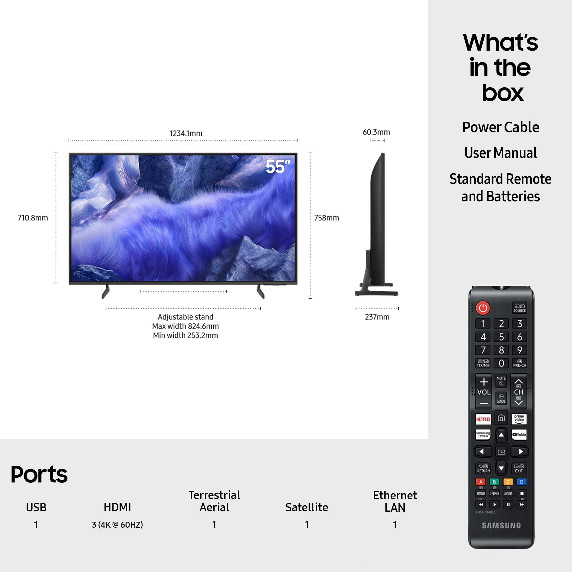 Samsung QE55QEF1AUXXU TV – image 5
