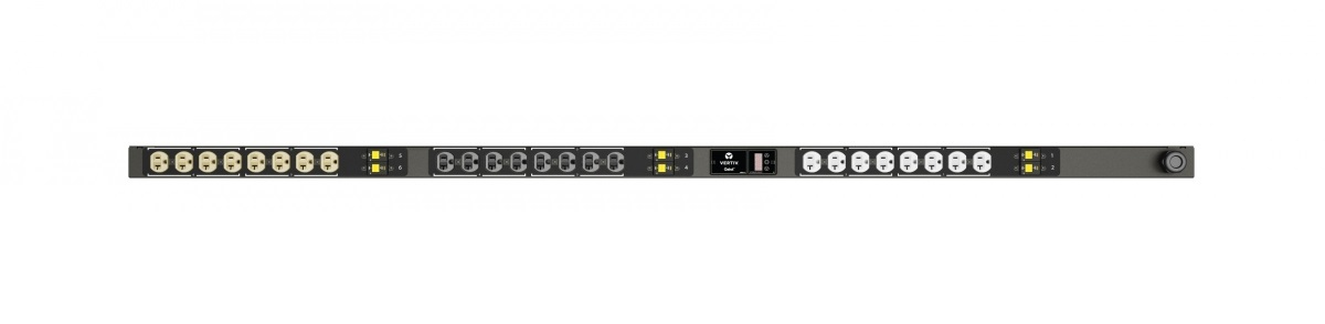 Vertiv I10087 power distribution unit (PDU) 24 AC outlet(s) Black