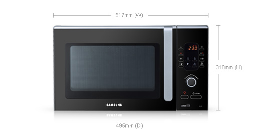 Samsung CE107B-B microwave Black – image 2