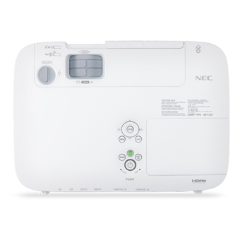 NEC NP-P350W Standard throw projector 3500 ANSI lumens LCD WXGA (1280x800) White – image 3