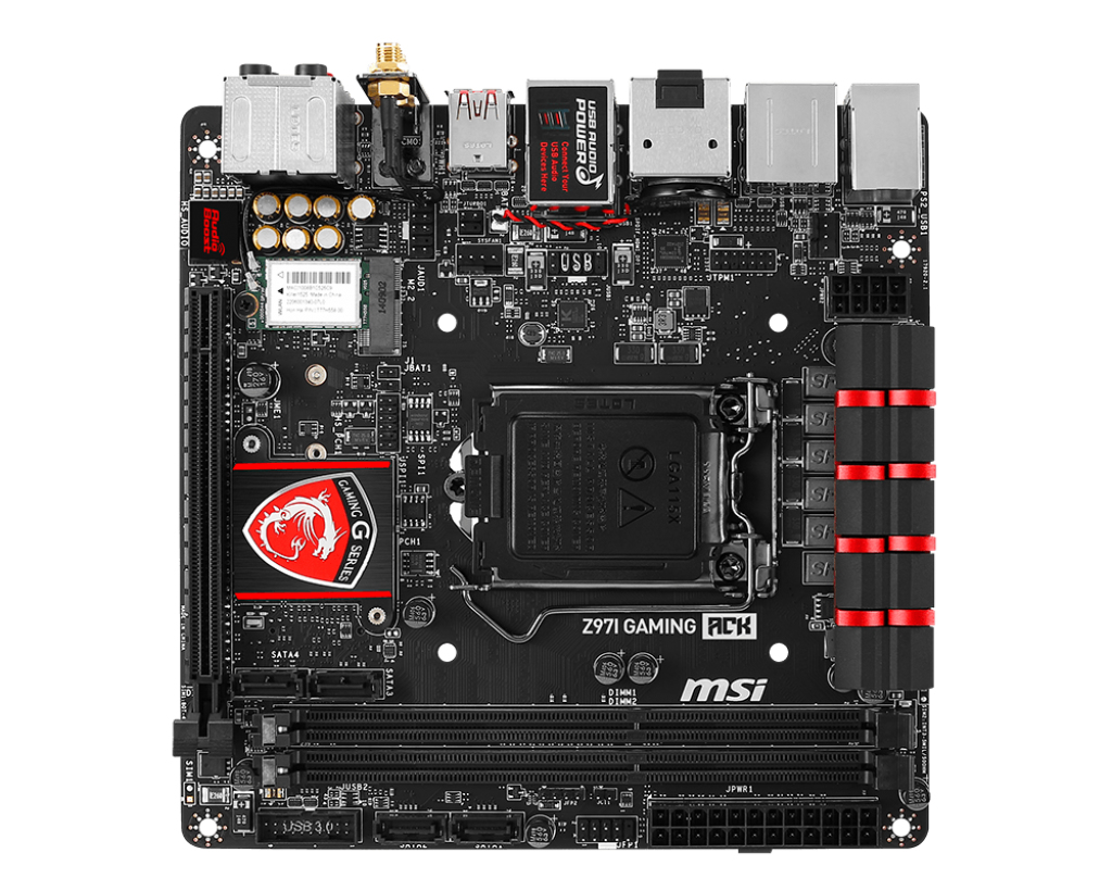 MSI Z97I GAMING ACK – image 2