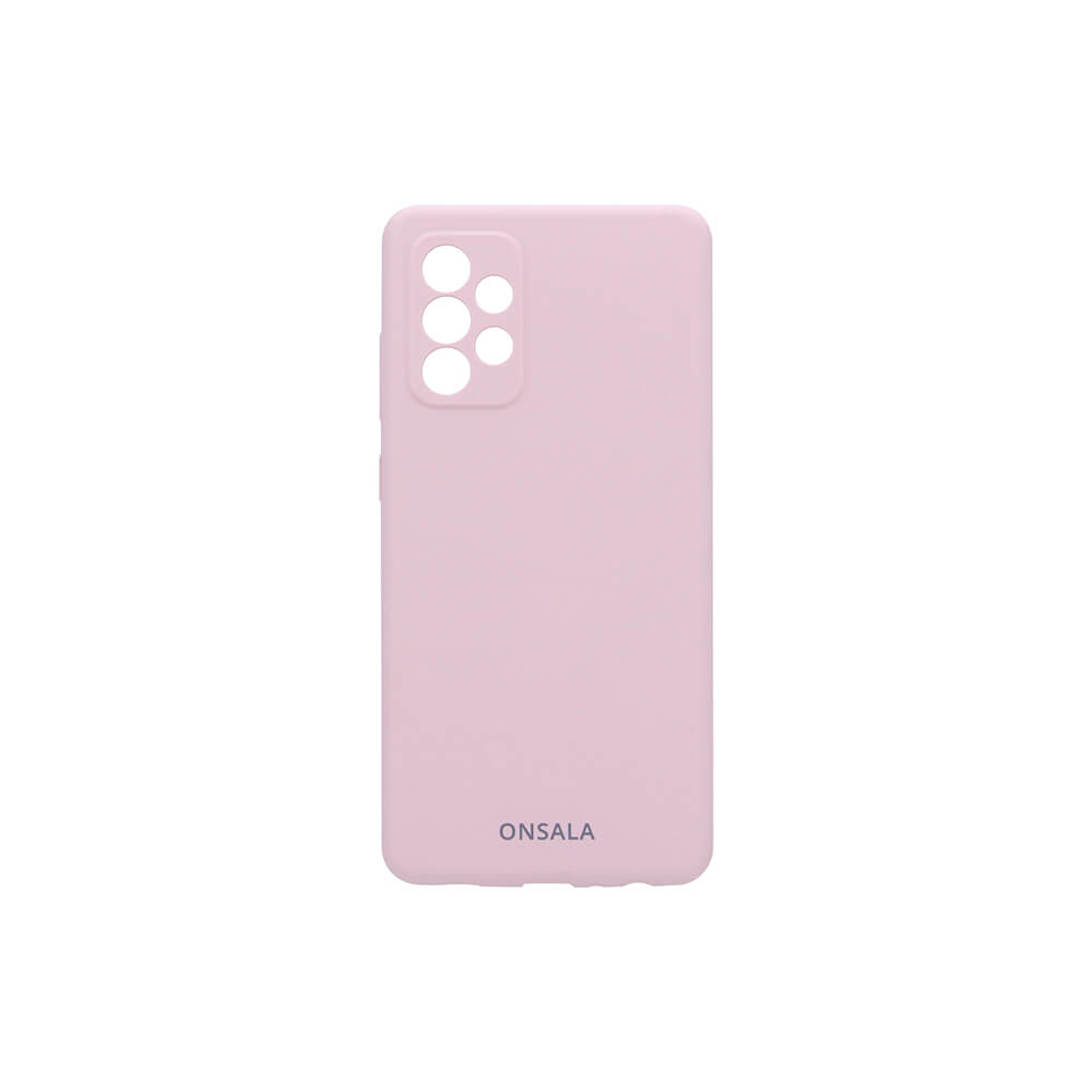 Onsala Phone Case Silicone Sand Pink - Samsung A72
