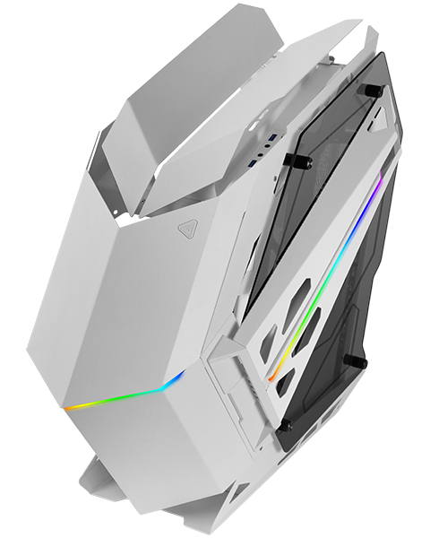 Mars Gaming MC-TITANW Midi Tower White image 1