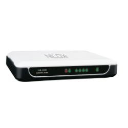 Nilox 16NX071900001 wired router Black, White