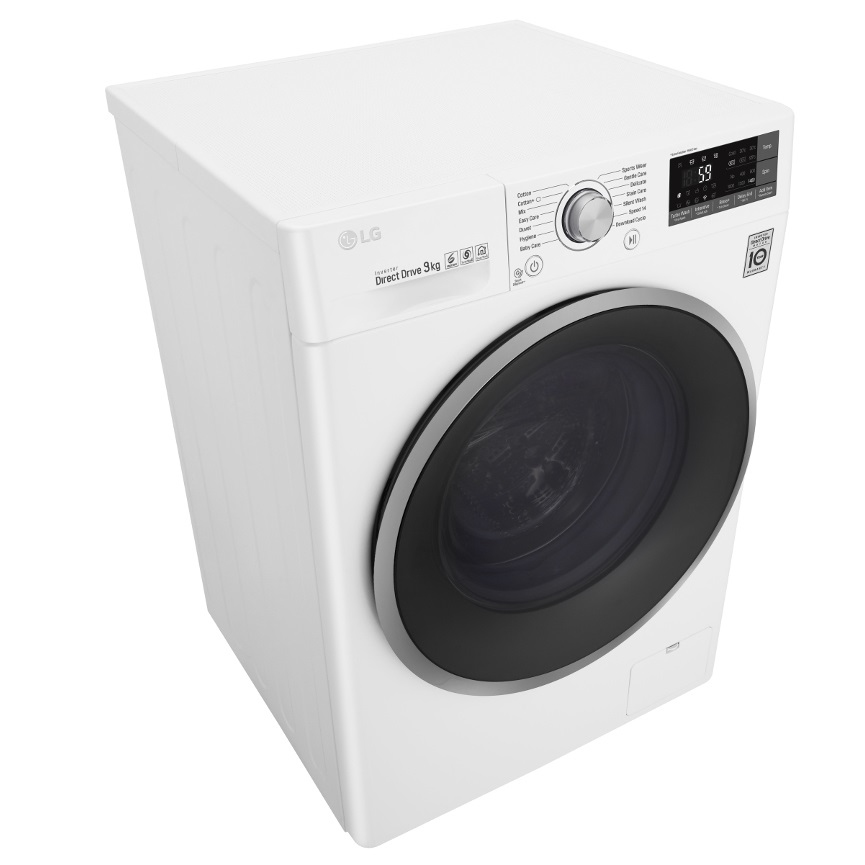 LG F4J7VN1W washing machine Front-load – image 2