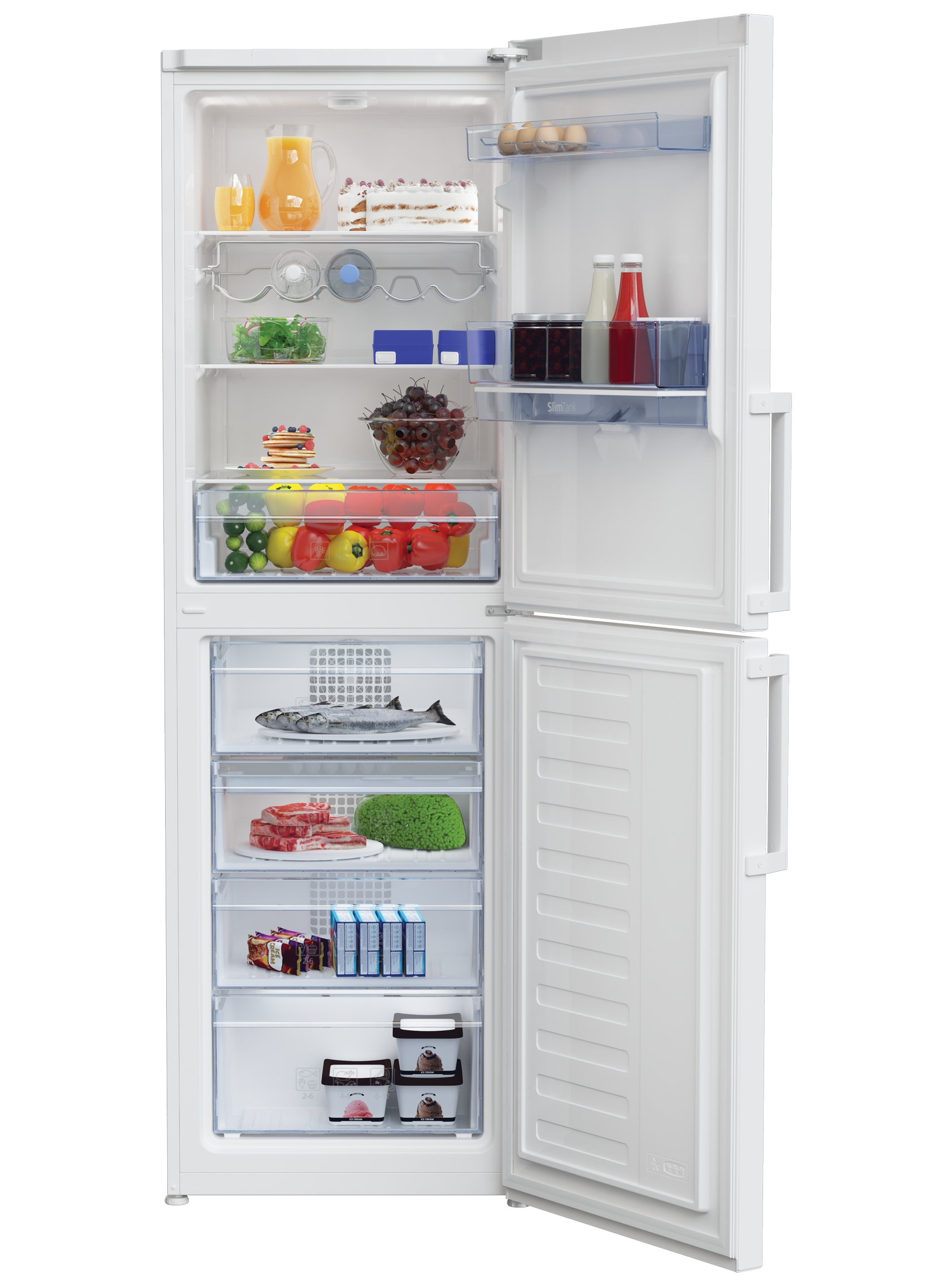 Beko CFP1691DW fridge-freezer Freestanding – image 3
