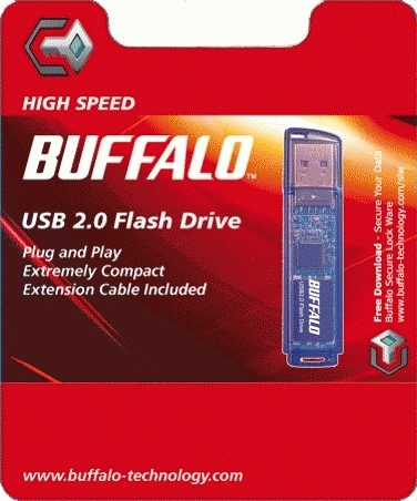 Buffalo USB Stick Flash Blue 256MB (Entry Level) RT – image 2