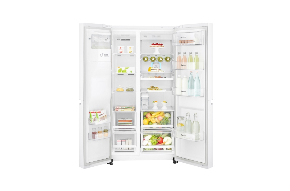 LG GSL761SWYV side-by-side refrigerator Freestanding – image 8