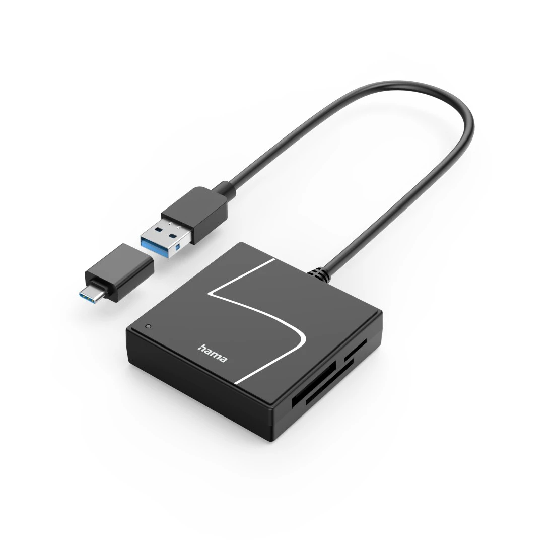 00200148 card reader USB 3.2 Gen 1 (3.1 Gen 1) Type-A/Type-C Black