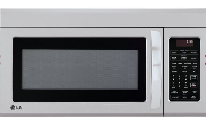 LG LMV1852ST microwave Stainless steel Countertop