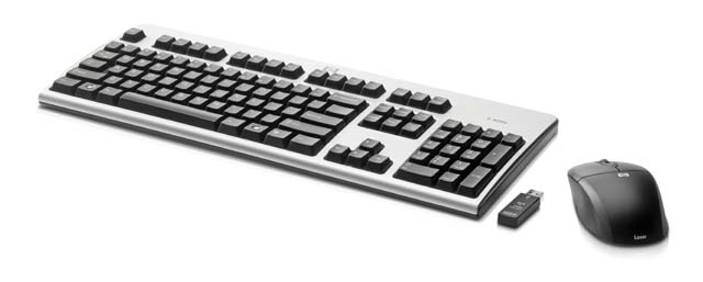 HP 2.4GHz Wireless Keyboard and Mouse – image 2