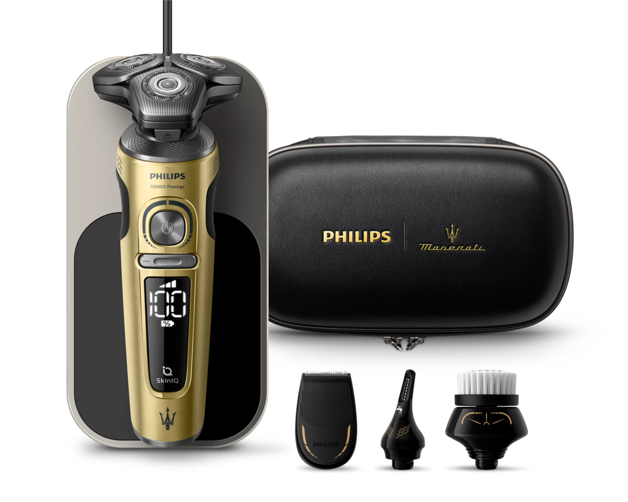 Philips SP9888/63 men's shaver Rotation shaver Trimmer Gold – image 1