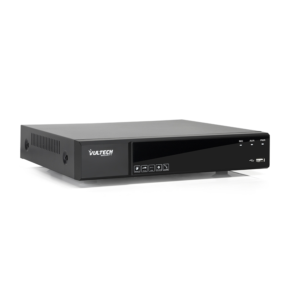 Vultech Security VS-NVR7508EVO-POE-UHD network video recorder Black – image 2