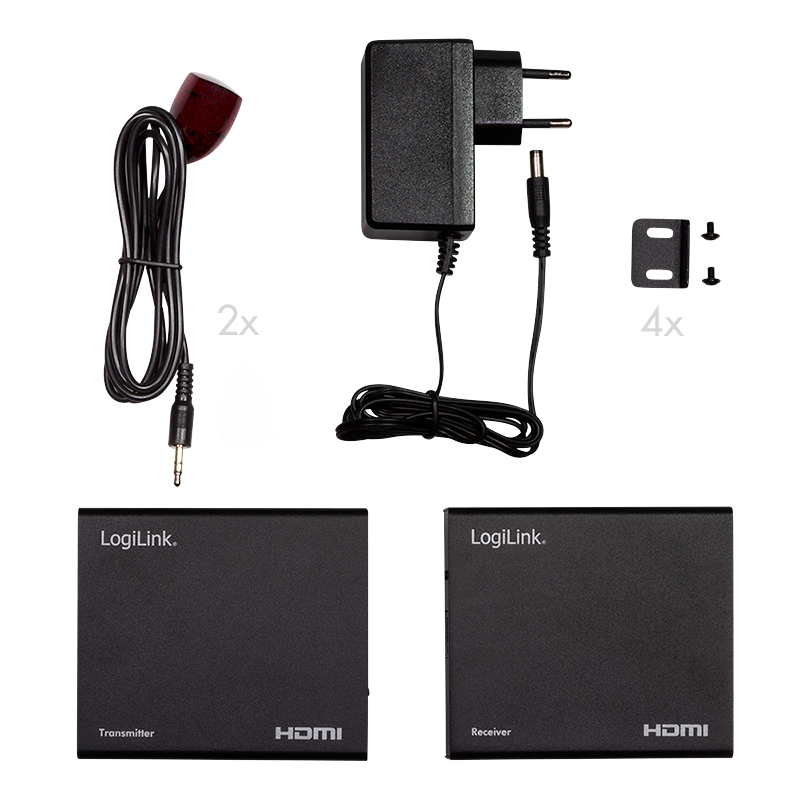 LogiLink HD0030 AV extender AV transmitter & receiver Black – image 6