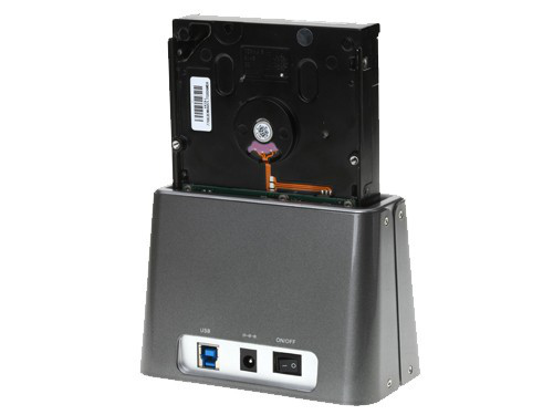 i-tec USB3HDDOCK storage drive docking station Grey – image 2