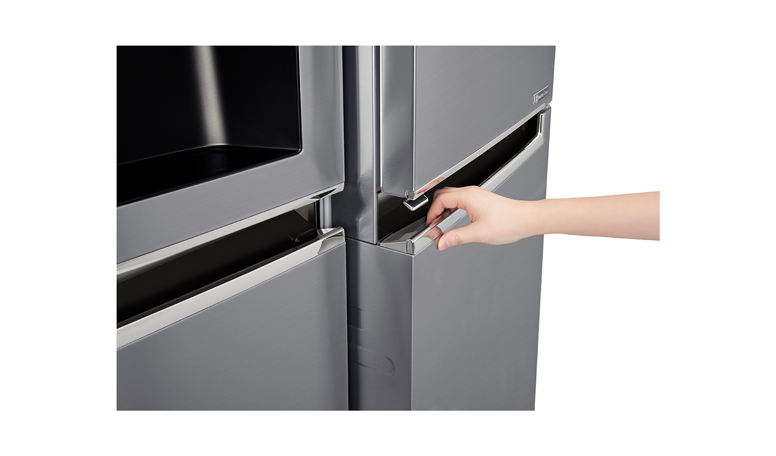 LG GSJ470DIDV side-by-side refrigerator Freestanding – image 4