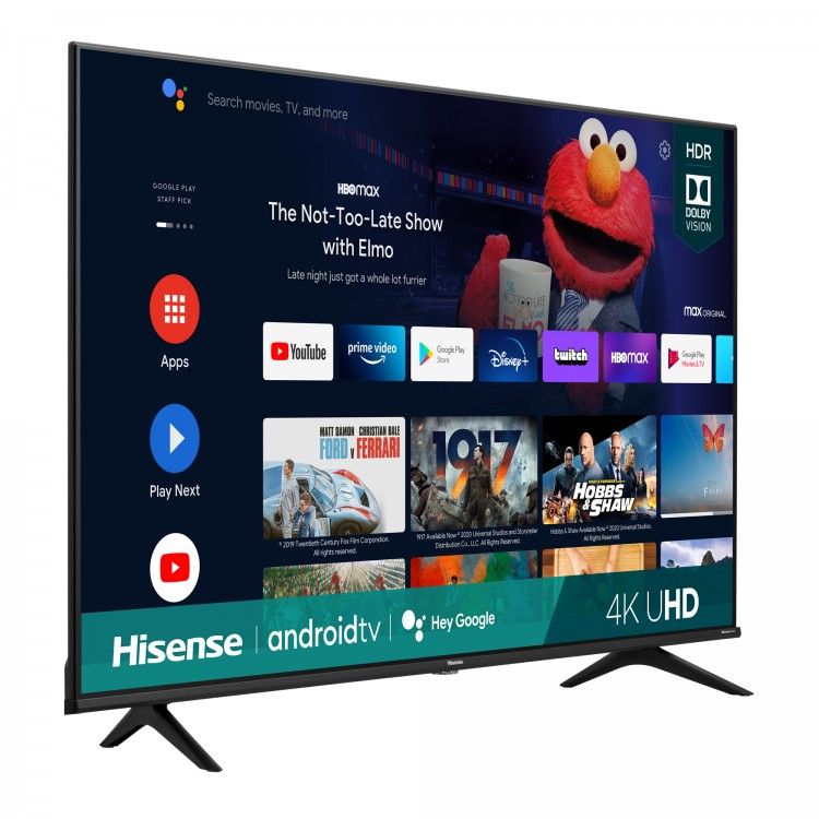 Hisense 65A6G 165.1 cm (65") 4K Ultra HD Smart TV Wi-Fi Black, Grey – image 3