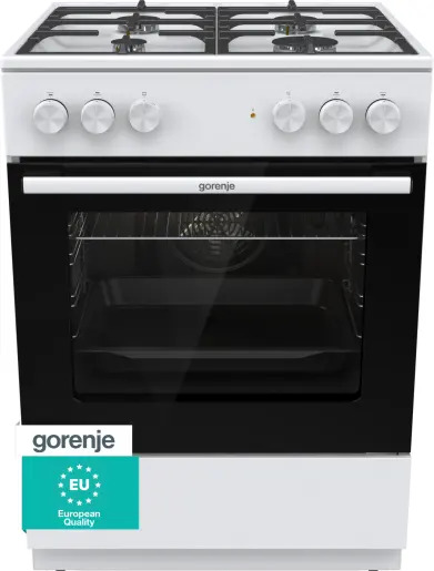 Gorenje G600 GK6A40WFFM cooker Freestanding cooker Electric Gas White – image 2