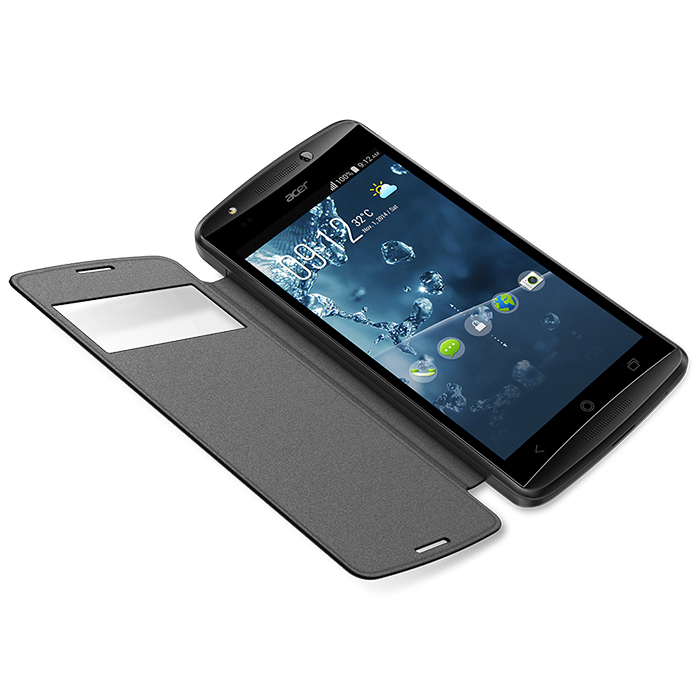 Acer Liquid E700 Flip Cover Black
