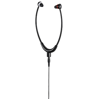 Hama Steto Headphones Wired Stethoset Music Black – image 2
