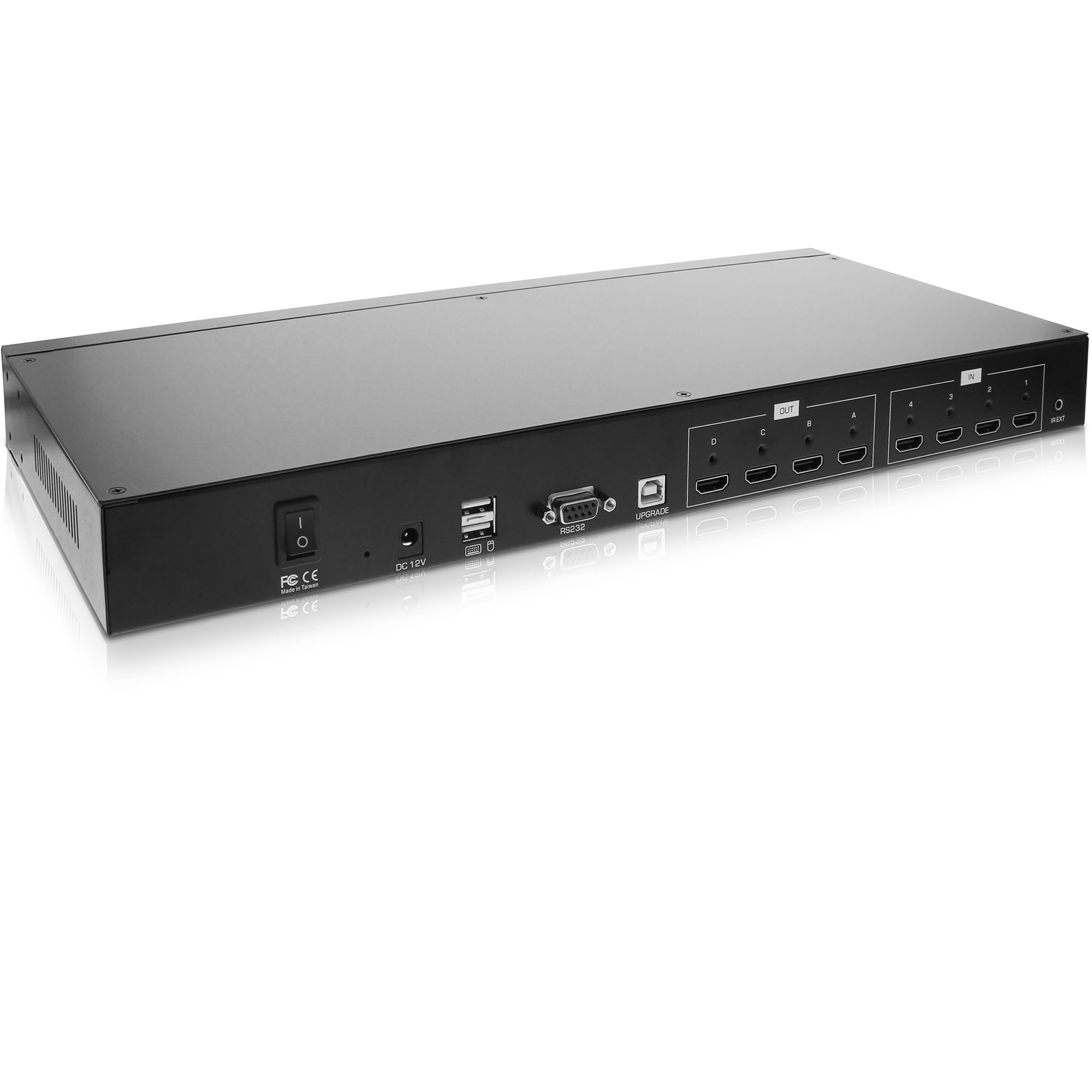 InLine 4x4 Multi-View HDMI Matrix Switch – image 2