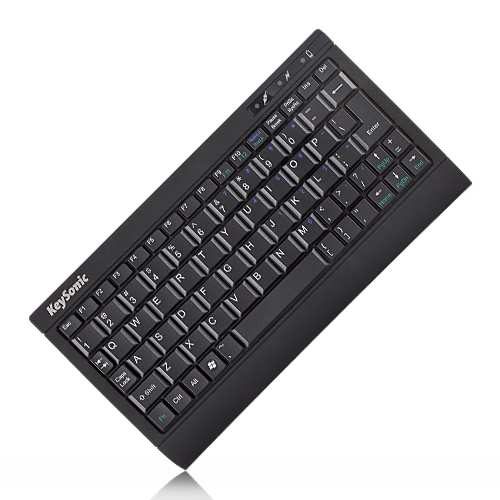 KeySonic ACK-3400BT keyboard Bluetooth English Black