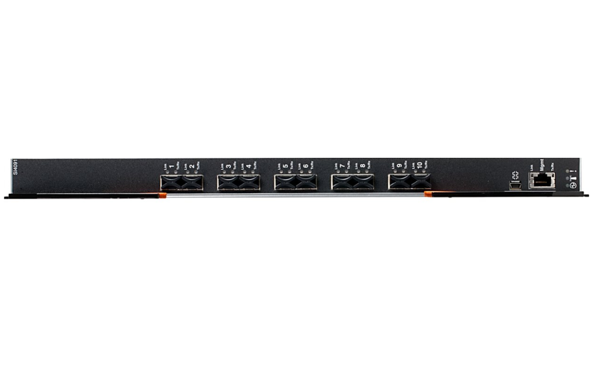 Lenovo Flex System SI4091 - Switch - L3 - Managed - 10 x 1 Gigabit SFP/ 10 Gigabit SFP+ + 14 x 10 Gigabit Ethernet - plug-in module