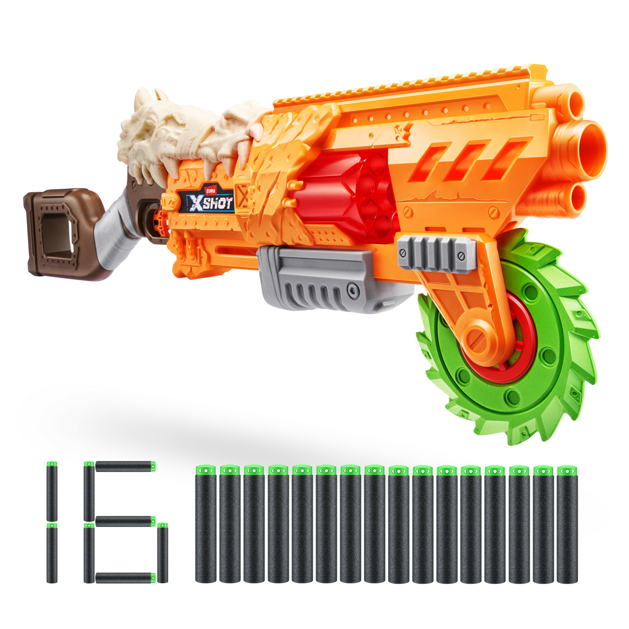 Resim ZURU Insanity HorrorFire Doomsday (16 Dart) Oyuncak Silah