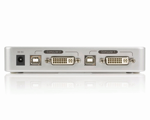 StarTech.com 2 Port USB DVI KVM Switch with Audio and Cables – image 2
