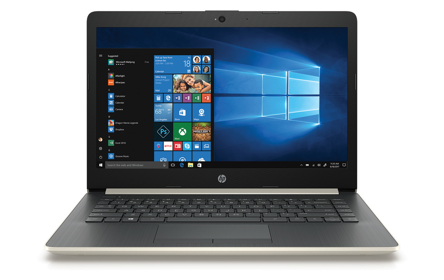 HP 14-ck0002nk Intel® Core™ i3 i3-7020U Laptop – image 1