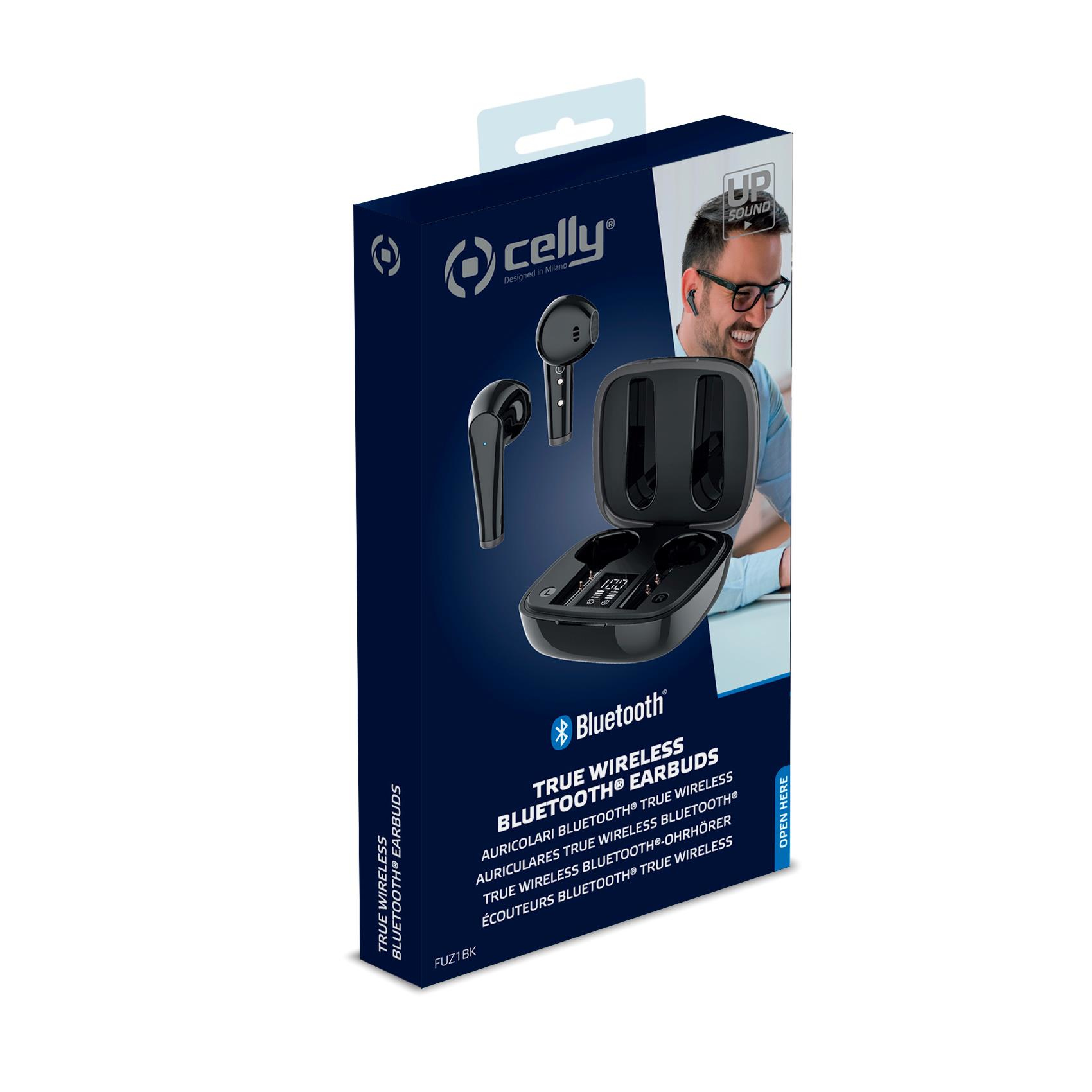 Celly Fuz1 Headset Wireless In-ear Calls/Music Bluetooth Black – image 3