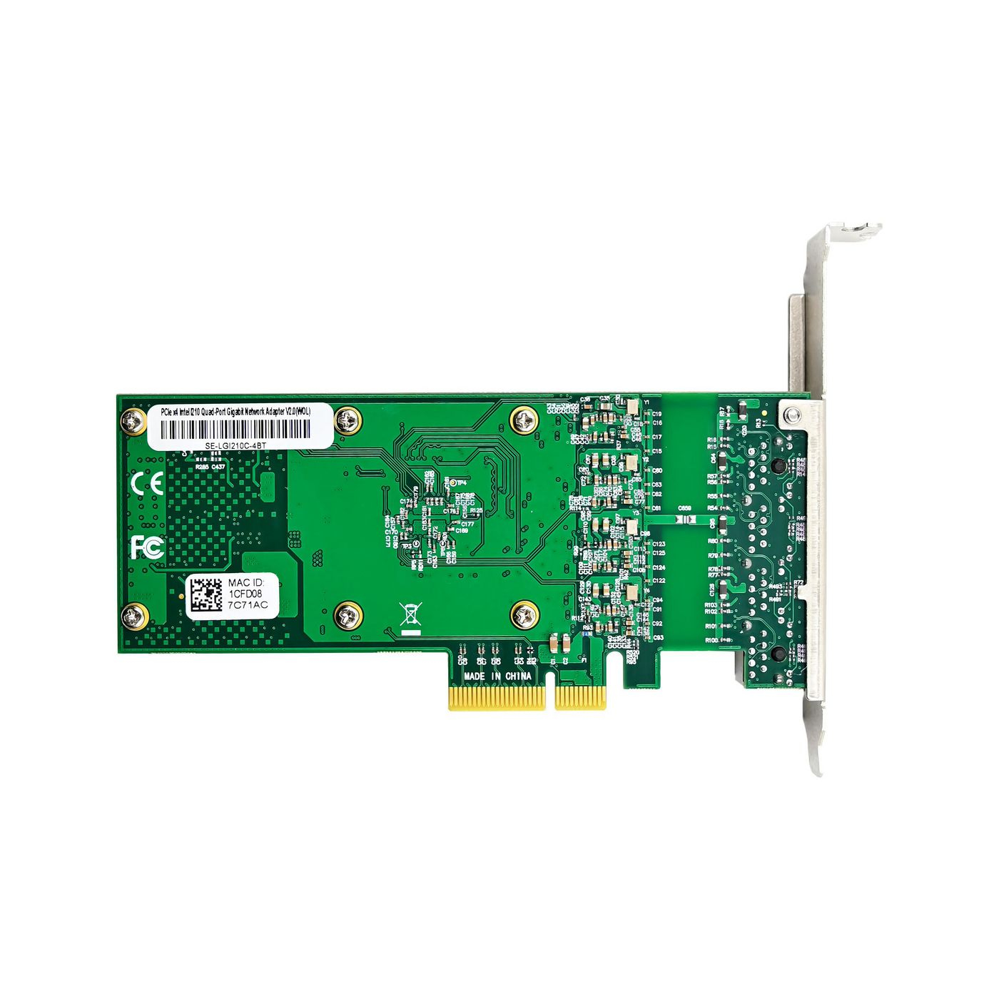Microconnect MC-PCIEX4-I210-T4-Q network card Internal Ethernet 1000 Mbit/s – image 3