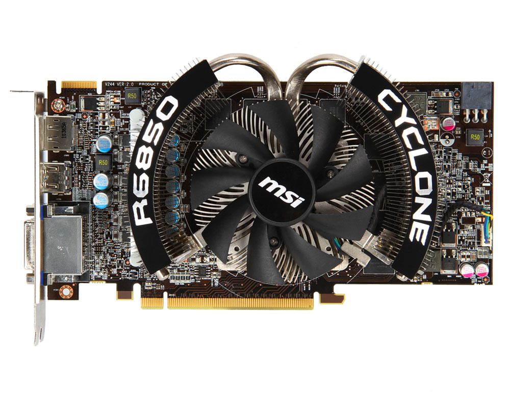 MSI R6850 Cyclone 1GD5 Power Edition – image 1
