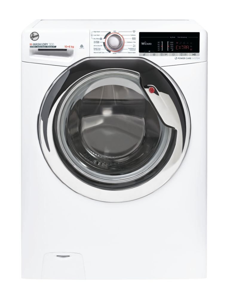 Hoover H-WASH&DRY 300 H3DS41065TACE-80 washer dryer Freestanding Front-load White – image 1