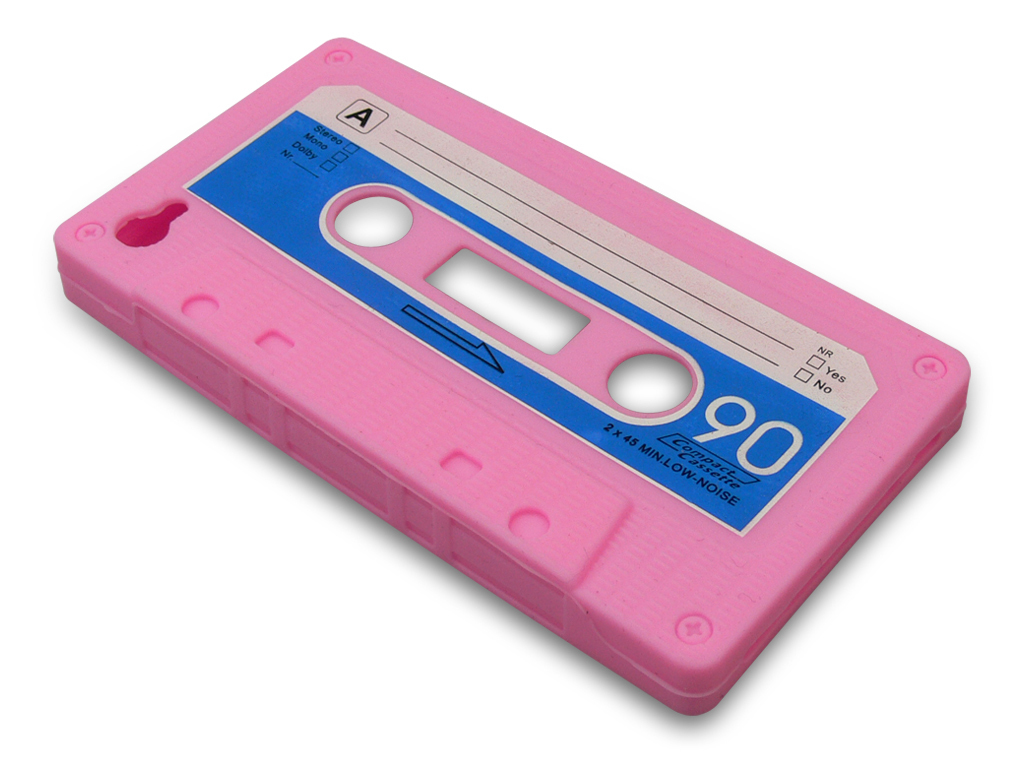 Sandberg Cover 4/4S retro tape Pink