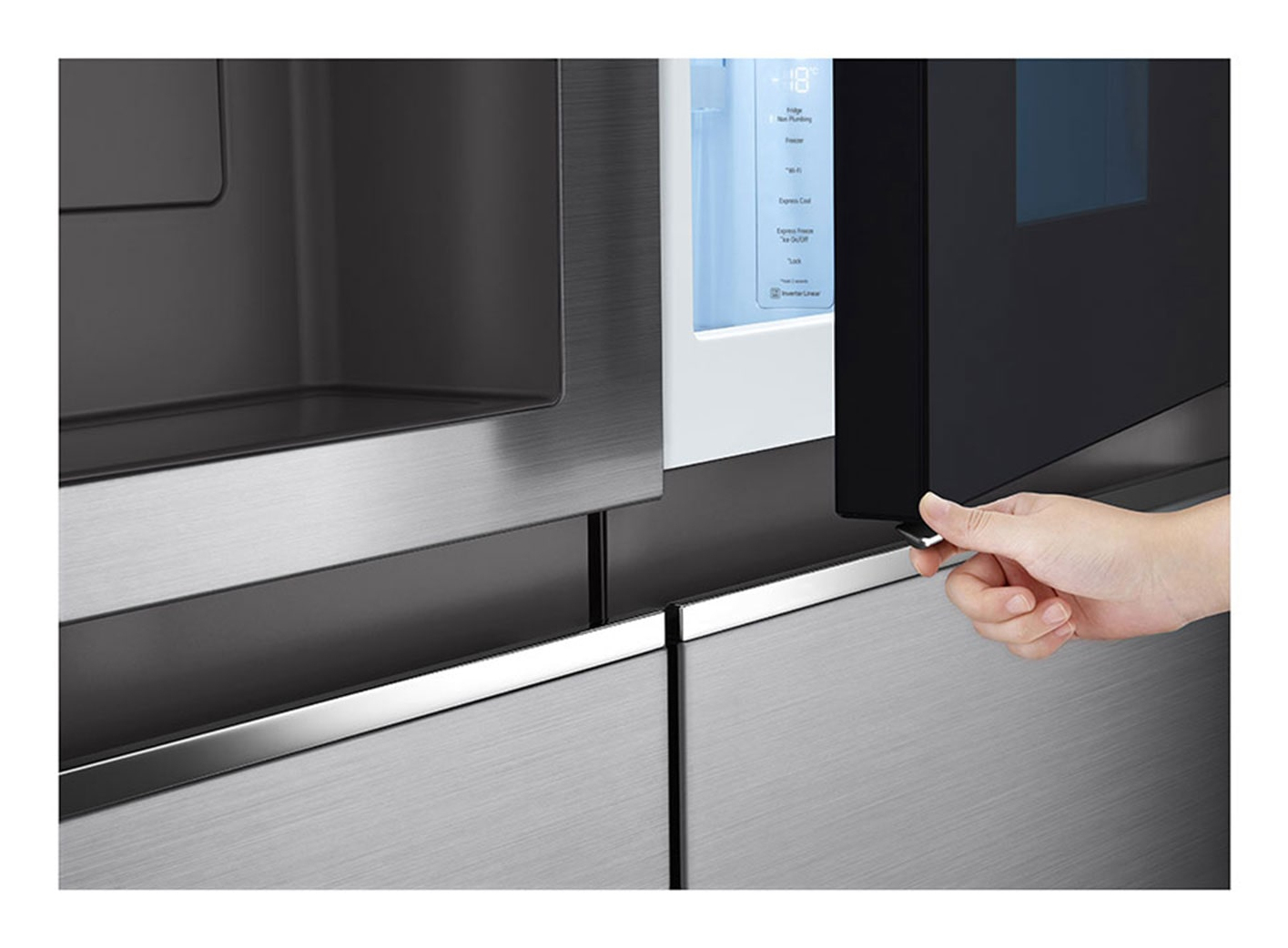 LG GSXV81PZLE side-by-side refrigerator Freestanding – image 9