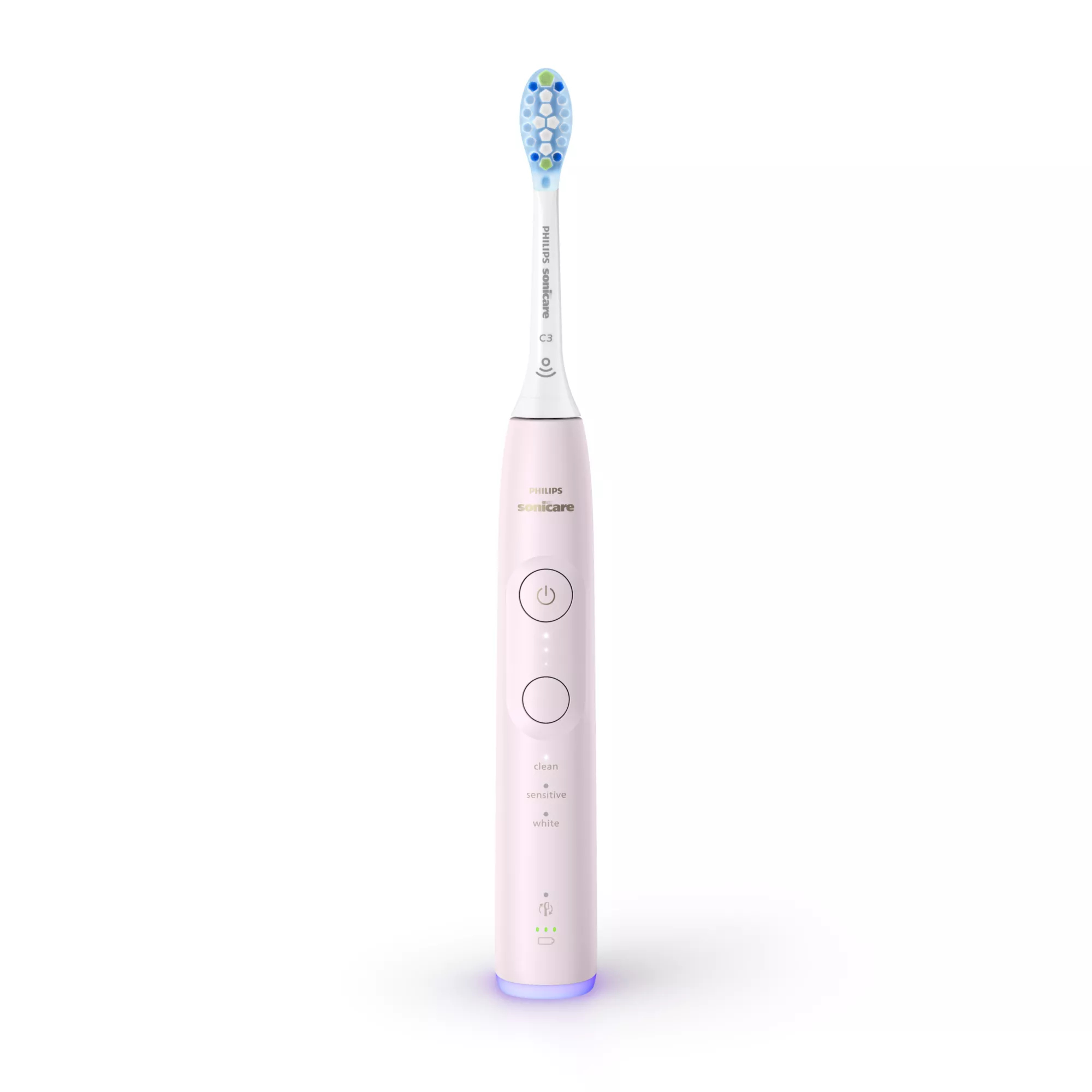 Philips HX7412/05 electric toothbrush Adult Sonic toothbrush Light pink – image 2