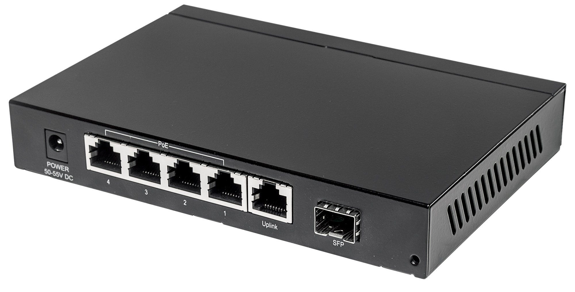 Intellinet 5-Port Gigabit Ethernet PoE+ Switch with SFP Combo Port, 4 x PSE Ports, IEEE 802.3at/af Power over Ethernet (PoE+/PoE) Compliant – image 5