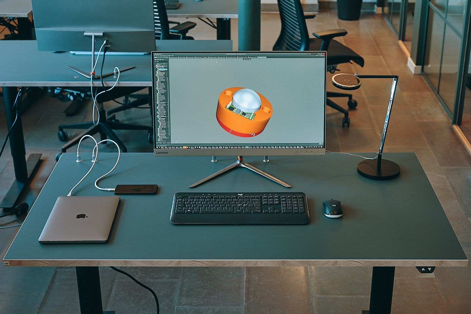 Resim Ochno O-DO-100-2 USB C Masa Montaj Hub