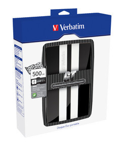 Verbatim GT Portable Hard Drive USB 2.0 500GB Black / White – image 3