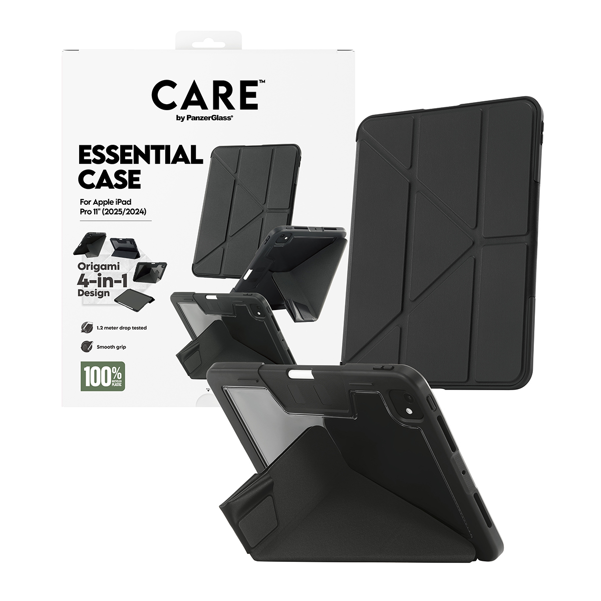 PanzerGlass CARE™ by PanzerGlass®™ by PanzerGlass Essential Case Black iPad Pro 11" (2024-2025) – image 5