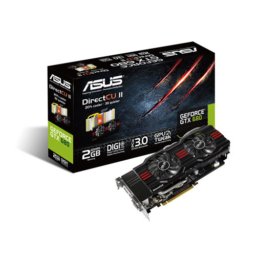 ASUS 90YV0352-M0NA00 graphics card NVIDIA GeForce GTX 680