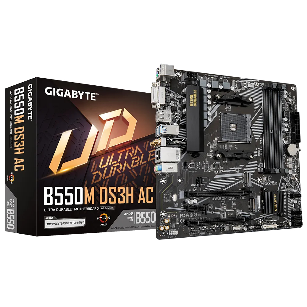 GIGABYTE B550M DS3H AC (REV. 1.7)