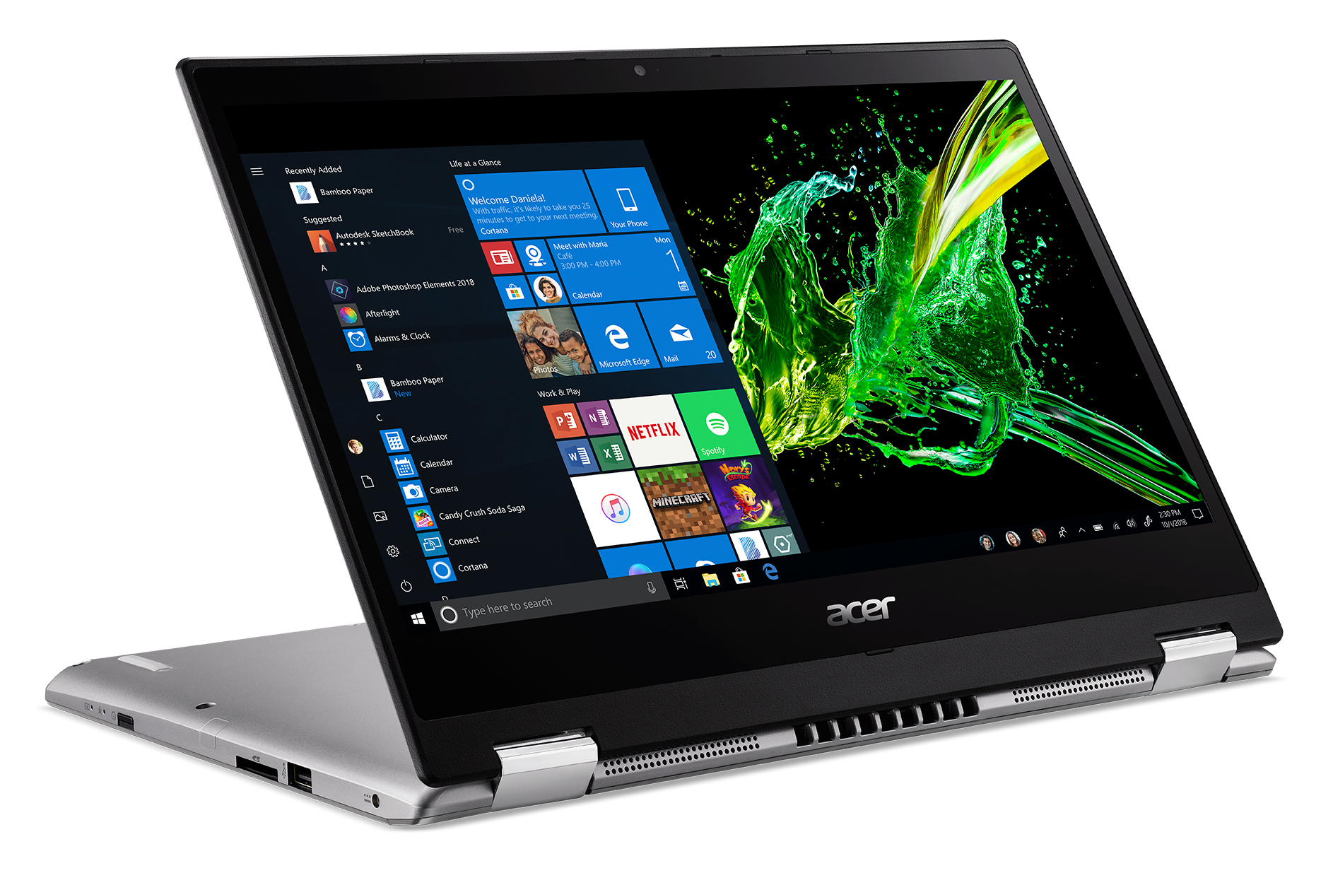 Acer Spin 3 SP314-53GN-55F0 Intel® Core™ i5 i5-8265U Hybrid (2-in-1) – image 2
